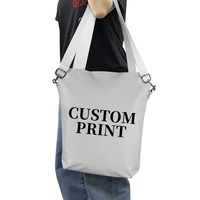 Sac bandoulière de haute qualité en tissu résistant avec design anime personnalisé, sacoche latérale portable pour voyage