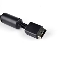 Câble AV composite de 6 pieds / 1,8 m pour PS2, cordon audio-vidéo RCA stéréo pour console PS 2
