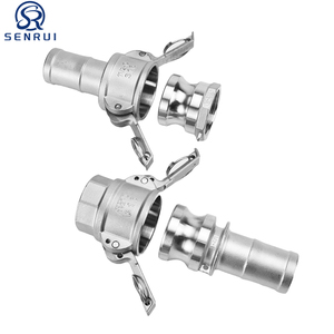 Raccord rapide de type C Camlock de qualité alimentaire, conforme aux normes d'hygiène pour les lignes de production de boissons et pharmaceutiques - Product Image 1
