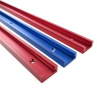 30 tipo Chute T Track Rail Guide Channel Herramienta de carpintería de aluminio Aleación T-tracks Slot Mitre Track