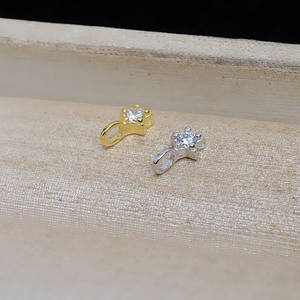 S925 <b>Silver</b> Pentagram <b>Baby</b> Chain <b>Bracelet</b> DIY Pearl Jewelry Accessory with Gemstone Pendant Packaged in Bag - Product Image 1