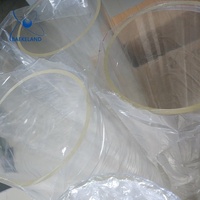 Tube acrylique transparent de grand diamètre 100 mm 500 mm 1000 mm, tuyau en plastique acrylique transparent personnalisé