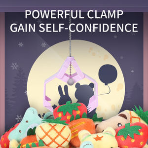 MILI Mini Machine à griffes électrique Jeu à pièces pour le plaisir Intéressant Jouet Distributeur automatique Grab Dolls Préscolaire Pretend Play - Product Image 6