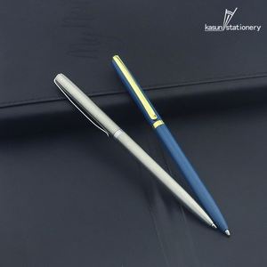 Nuevo Bolígrafo Metálico de Alta Calidad para Negocios, Diseño Delgado con Logotipo Personalizado, 1.0 mm, para Uso en Oficina, Gran Venta - Product Image 5