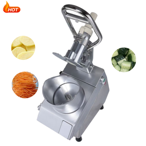 Nouvelle machine électrique commerciale automatique pour couper, trancher, hacher et râper les légumes et les fruits, pour les restaurants, la préparation de salades - Product Image 3