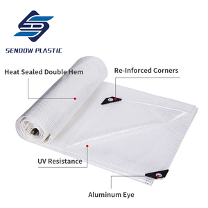 Bâche imperméable robuste enduite de PE avec un fil de 1000D et un poids de 120 GSM <span class=keywords><strong>pour</strong></span> <span class=keywords><strong>serre</strong></span> et usage extérieur - Product Image 4