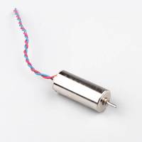 Moteur d'hélicoptère miniature 3.7v 55000rpm 7x20, moteur de drone, moteur de quadricoptère JMM1651-0720