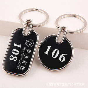 Llaveros Personalizados con Grabado Láser, Llavero <span class=keywords><strong>de</strong></span> Metal con Logotipo Personalizado, Chapado en Oro, <span class=keywords><strong>Aniversario</strong></span>, <span class=keywords><strong>30</strong></span> <span class=keywords><strong>Aniversario</strong></span>, Llavero <span class=keywords><strong>de</strong></span> Hotel/Motel para Recuerdos - Product Image 2