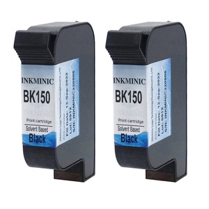 ตลับหมึกสีดำชนิดน้ำยา BK150 พร้อมชิป สำหรับเครื่องพิมพ์ Domino GX30i G230i G35i G20i Gx150i TIJ ขายดี - Product Image 3