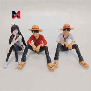 <span class=keywords><strong>One</strong></span> Pieced Snow Luffy figura sentada estatua de <span class=keywords><strong>Anime</strong></span> modelo coche regalo de escritorio - Product Image 2