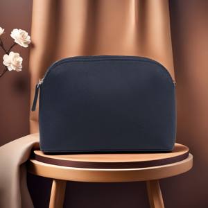 Waterproof 7.5 Inch PU Leather Travel <b>Makeup</b> Case <b>Large</b> Capacity Portable Zipper <b>Bag</b> Multicolor Cosmetic Case Shaped Shell Women - Product Image 5