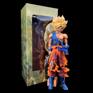 Figuras Son Goku 33cm Dragon Balls Z Anime Super Saiyan Acción Figma Modelo Muñeca Brinquedos Decoración Hogar Regalo de Navidad Juguete de coleccionista - Product Image 6
