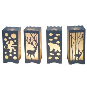 Meilleures ventes : Lampe de table en bois blanc chaud 1L, décoration d'intérieur, lumière de Noël - Product Image 1