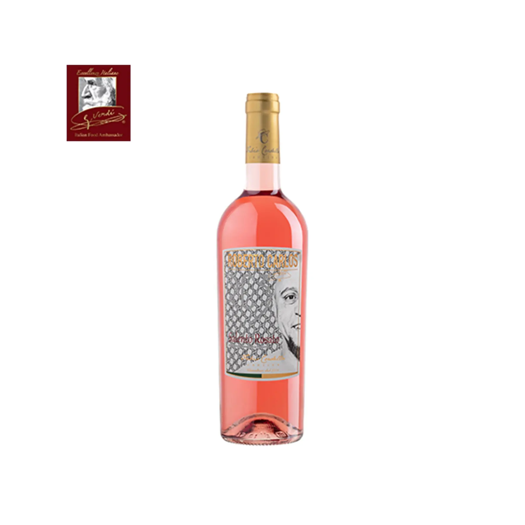 روبيرتو كاروس RC3 نبيذ إيطالي سالنتو IGP Rose lliters نبيذ بطل اختيار GVERDI صنع نبيذ وردي إيطالي