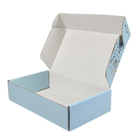 Boîte de vêtements en papier ondulé, boîte cadeau, papier aluminium réutilisable