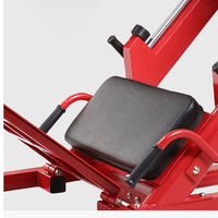Machine de presse de jambe de Squat 45 degrés de Hack de force de forme physique professionnelle commerciale équipement de gymnastique de Machine de pédale inversée