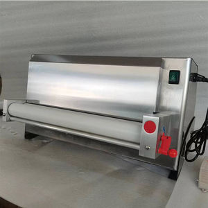 Rouleau de pâte à bas prix de table 4-11 pièces/Min 12-18 pouces rouleau unique pâte à pâtisserie Machine à aplatir Pizza Sheeter - Product Image 5