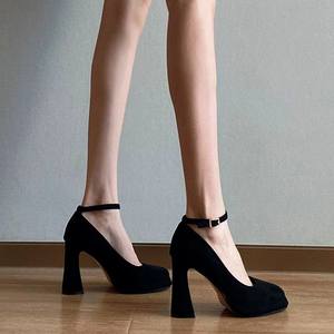 Zapatos Unisex de Tacón Bajo con Punta en Pico, de Cuero Vacuno Calado, Estilo Moderno 2026, Cómodos - Product Image 2