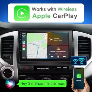 Rádio de Carro com Tela Sensível ao Toque, Estéreo Sem Fio, Apple CarPlay, Android Auto, Reprodutor de DVD de 9 Polegadas para Toyota Tacoma 2005-2015 - Product Image 3
