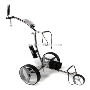 Carrello <span class=keywords><strong>da</strong></span> Golf Elettrico <span class=keywords><strong>di</strong></span> Alta Qualità, Telaio in Acciaio Inossidabile, Telecomandato, Compatto Dopo <span class=keywords><strong>la</strong></span> Piegatura - Product Image 3