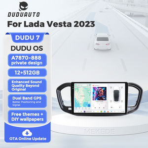 Duduauto YL888 DUDU7เครื่องเล่นวิทยุมัลติมีเดียหน้าจอ13 2K ระบบแอนดรอยด์ GPS Dts Carplay คู่สำหรับ <span class=keywords><strong>Lada</strong></span> Vesta 2023 - Product Image 5