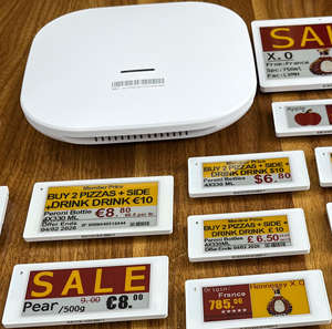 Etiquetas de Precio Digitales Inteligentes con Tecnología E-Paper de 2.6 Pulgadas y 2.4 GHz, Etiquetas Electrónicas de Tinta Electrónica Inalámbricas con Bluetooth y Wifi, con Sistema EAS - Product Image 6