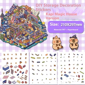 Nuovo Adesivo Murale Fai-<span class=keywords><strong>da</strong></span>-Te Ecologico, Decorazione Festiva Coreana 3D, Materiale PVC Educativo Senza Bisogno di Taglio - Product Image 4