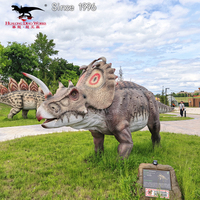 Modèle de dinosaure animatronique grandeur nature réaliste pour décoration de parc, exposition de parc à thème, robot dinosaure artificiel