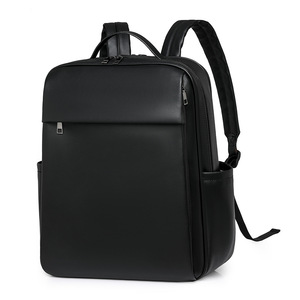 Men's Stylish Multifunctional <b>Laptop</b> Backpack Fashionable Business Commuter Travel <b>Bag</b> with Zipper Closure Nylon Lining Portable - Product Image 2