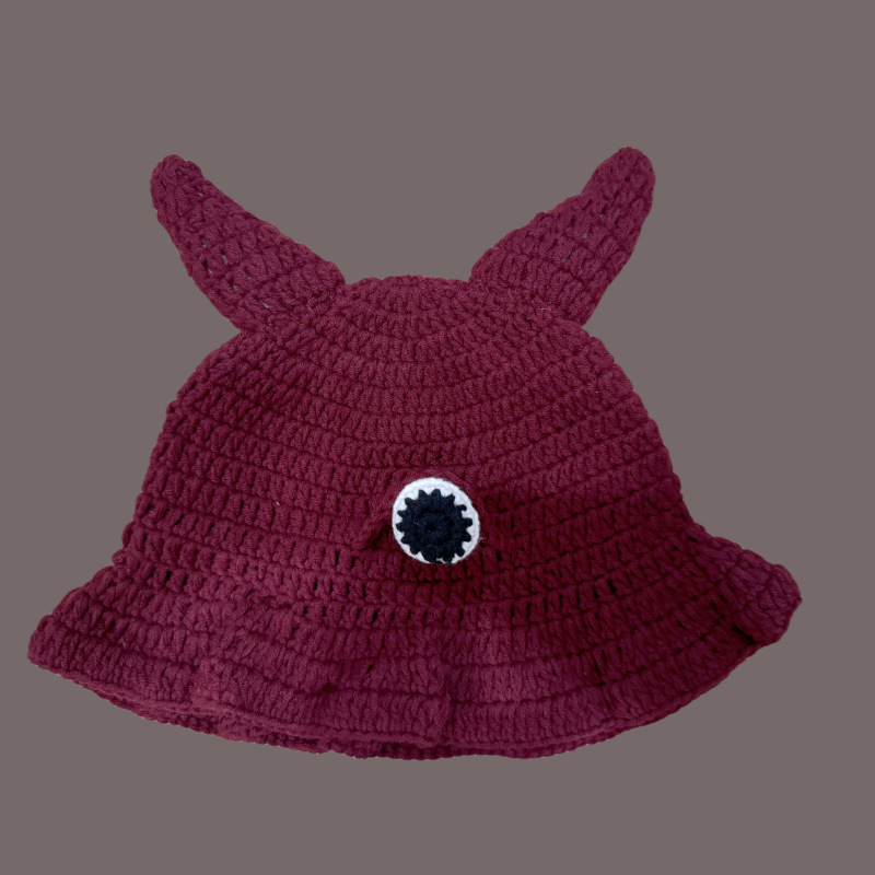 Horned one-eyed - wine red