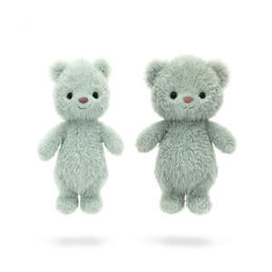 Jouets en peluche personnalisés en coton PP avec motif d'ours mignon, créez vos propres poupées d'animaux de <span class=keywords><strong>dessin</strong></span> <span class=keywords><strong>animé</strong></span> (31cm-50cm) - Product Image 2