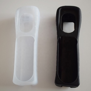Uso Da Capa De Silicone Macio Para <span class=keywords><strong>Wii</strong></span> Game Controller Case Capa De Silicone Macio Manga Protetora Fit Para Nintend <span class=keywords><strong>Wii</strong></span> Controle Remoto - Product Image 1