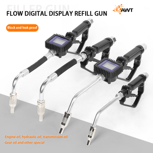 Pistolet à graisse à affichage numérique robuste buse de carburant d'huile hydraulique doseur soupape de commande de buse d'huile moteur pour recharge de carburant - Product Image 2