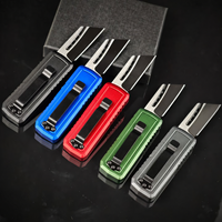 Couteau de poche XL01 moderne avec lame en acier 440, manche en aluminium CNC, couteau pliant tactique léger, outil de survie et de camping EDC