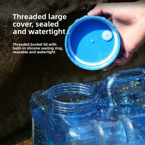 20L Durable Écologique Étanche Camping En Plein Air Cuisson Pique-Nique BBQ Mince Bouteille D'<span class=keywords><strong>eau</strong></span> En Plastique Robinet pour <span class=keywords><strong>Eau</strong></span> <span class=keywords><strong>Potable</strong></span> Claire - Product Image 3