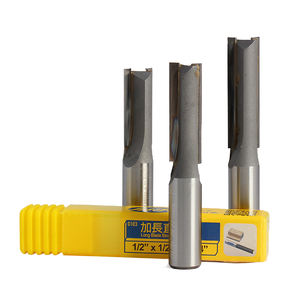 Chuanmu 1/<span class=keywords><strong>2</strong></span> Shank ekstra uzun düz yönlendirici Bit ağaç İşleme kırpma bıçak 0103 - Product Image 4