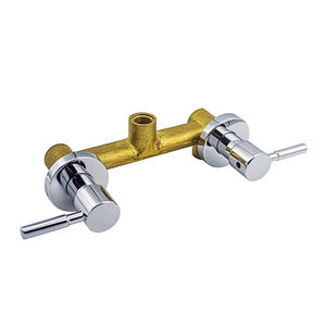 Fabricant direct laiton <span class=keywords><strong>de</strong></span> haute qualité dissimulé installer interrupteur manuel Double robinet Chrome OEM Support Structure <span class=keywords><strong>d</strong></span>'arrêt <span class=keywords><strong>pour</strong></span> - Product Image 3