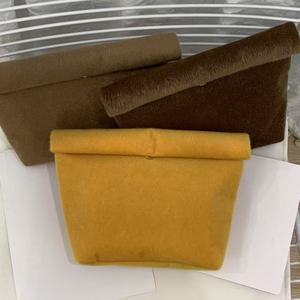 Durable Faux Horse Hair Women Makeup <b>Bag</b> <b>Large</b> Capacity Women Roll Up <b>Bag</b> With Customized Logo <b>Cosmetic</b> <b>Bag</b> - Product Image 4