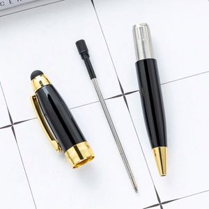 Stylo bille métallique portable de poche créatif 1,0 mm avec écran tactile intégré pour affaires - Product Image 4