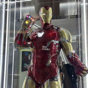 Statue Iron Man en résine, taille réelle 1/1, décoration intérieure, Mk7 Mk50 Mk85, sculpture de <span class=keywords><strong>2</strong></span> mètres avec éclairage LED - Product Image 4