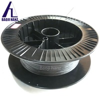 ASTM F2063 noir brins fil 1x7 tressé Nitinol corde pour la pêche