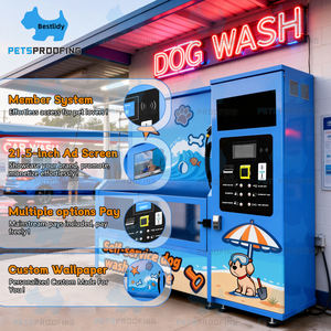 PETSPROOFING Nuova Invenzione Stazione di Lavaggio Self-Service per Cani e Gatti Macchina da Bagno Portatile e Automatica per la <span class=keywords><strong>Toelettatura</strong></span> di Cani e Gatti - Product Image 2