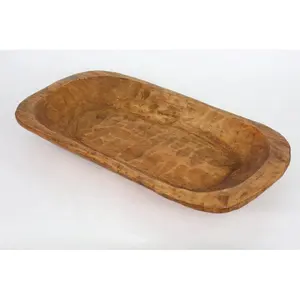 Wood Dough Decorative Bowl