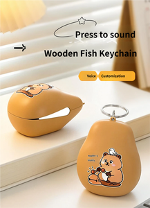 Porte-clés en plastique ABS en gros, enregistreur vocal, jouet anti-stress, électronique grand public - Product Image 6