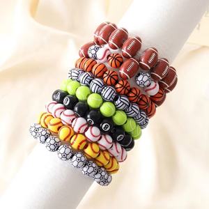 Cavo di ricarica rapida USB Type-C con perline a tema calcio, per tifosi di calcio di 48 squadre nazionali, accessori da calcio, modello 2026 - Product Image 4