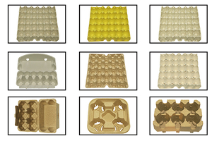 종이 펄프 계란 상자 기계 계란 포장 계란 트레이 장비 생산 라인 - Product Image 6