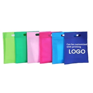 Bolsas de Compra Plegables con Asas de Lona No Tejida, Cierre Personalizado, Logotipo Impreso Perforado, Bolsas de Supermercado con Transferencia de Calor - Product Image 1