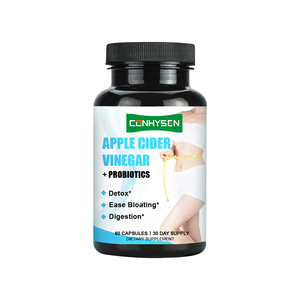 ओम गंध सेब साइडर सिरका प्रोबायोटिक्स कैप्सूल हर्बल पूरक महिलाओं के लिए पाचन और डिटॉक्स शरीर के आकार को बढ़ाता है - Product Image 1