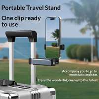 Support universel stable à rotation 360° pour téléphone portable, support magnétique pliable pour tablette, support de bureau à clip magique pour téléphone