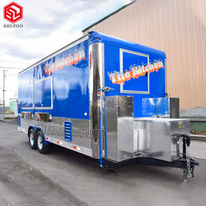 Precio de fábrica Comercial Barato Móvil Camión de comida rápida Camión de comida móvil Café Helado Restaurante móvil Remolque de comida - Product Image 4